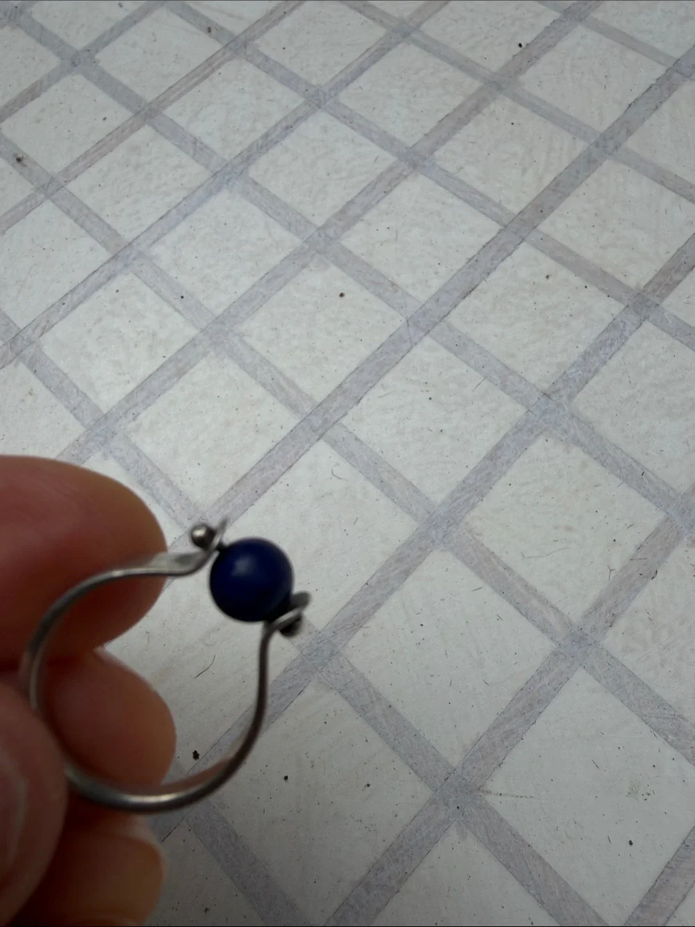 Jack Boyd silver and lapis ring